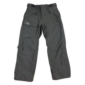 The North Face HyVent Snow Pants Mens M Gray Ski SnowBoard Ski